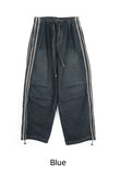 Menver Track Banding Denim Pants