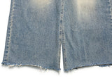 Uto Wash Denim Wide Pants