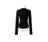 [Spring] Ulin Button Unbalance Round Cardigan