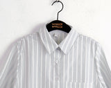 Keura overfit stripe short sleeve shirt