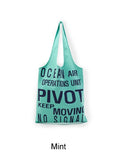 Tiven Lettering Shoulder Bag