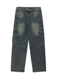 Rodep Washing Cargo Denim Pants