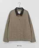 [BAONHAUS] Kohani color collar work jacket