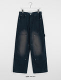 [unisex] Banico carpender washing wide pants