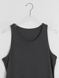 [BAONHAUS] Pollini Shirring Layered Sleeveless Mini One Piece