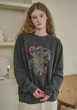 Stuffy Bunny Raglan Pigment Sweatshirt