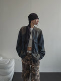 Urban Big Pocket Washing Denim Jacket