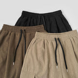 Corduroy Balloon Fit Wide Banding Training Pants