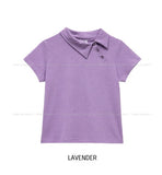 Fornel Unbalanced Collar Short Sleeve