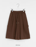 [unisex] Harleco Color Carpenter Banding Bermuda Pants