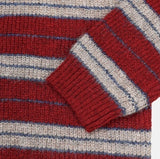 Camille Multi-Stripe Round Cardigan