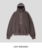 Noxie Pigment Embroidered Two-Way Hood Zip Up