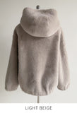 Tera Eco Fur Mink Hood Zip-Up