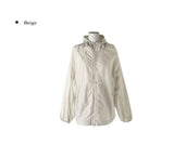 Fran Curved Two-Way Hood Windbreaker