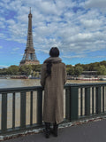 Benia Herringbone Long Coat