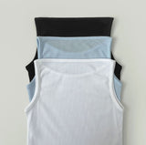 Daily Ribbed Cover Boat Neck Sleeveless