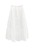 Tur Pintuck Frill Tiered Skirt