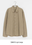 Petite Over Check Shirt