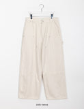 [unisex] Walku Painter Cut Denim Wide Pants