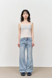(W) Encho Brushed Flare Jeans