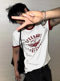 Printing Ringer Short Sleeve Tee