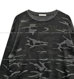 Tiff Damage Camo Waffle Sweatshirt