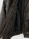 Luke Leather Duffel Blouson