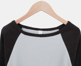 Been Color Matching Brushed Raglan T-shirt