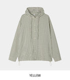Fruit Check String Hood Shirt
