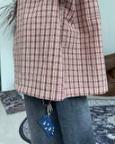 Kabi Seersucker Check Shirt