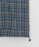 Piphu Check Over Hooded Zip-up