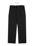Marron Linen Banding Slacks