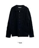 FORZEN CABLE KARA CARDIGAN