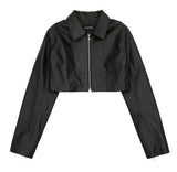 Crop Single Rider Jacket