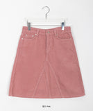 Benid Corduroy Midi Skirt