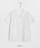Doost Seersucker Embo Pocket Short Sleeve Shirt