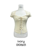 Ribbon Corset Tee