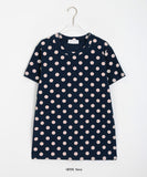 Kokuri Dot Pattern Short Sleeve Tee