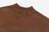 Breeze brushed half-neck sweatshirt