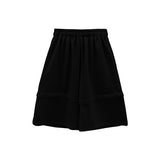 Scar embroidery bermuda pants