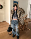 Fib Premium Mix Fur Coat