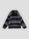 Pallete snow mohair hoodie