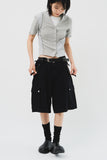 Tyla Cargo Bermuda Shorts