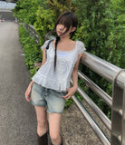Eve Square Lace Sleeveless