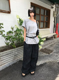 (2-WAY) BUTTON LOOSE TEE