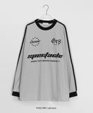 [unisex] Tikopi Lettering Over Long Sleeve Tee