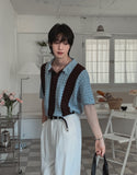 Molly Cable Collar Knit