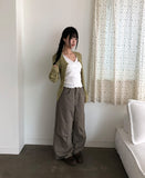 Marker Cut Wide Pants