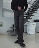 Deca two-line flare denim pants