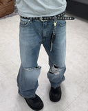 Ens Damaged Regular Denim Pants
